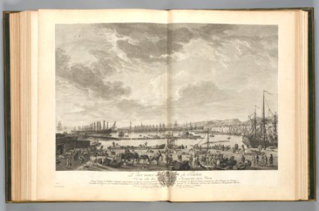 Oeuvres de Joseph Vernet...representant divers ports de mer en France et d'Italie MET DP322571