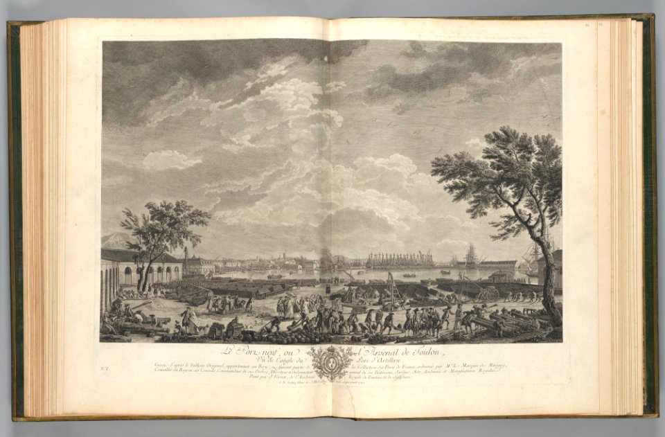 Oeuvres de Joseph Vernet...representant divers ports de mer en France et d'Italie MET DP322570