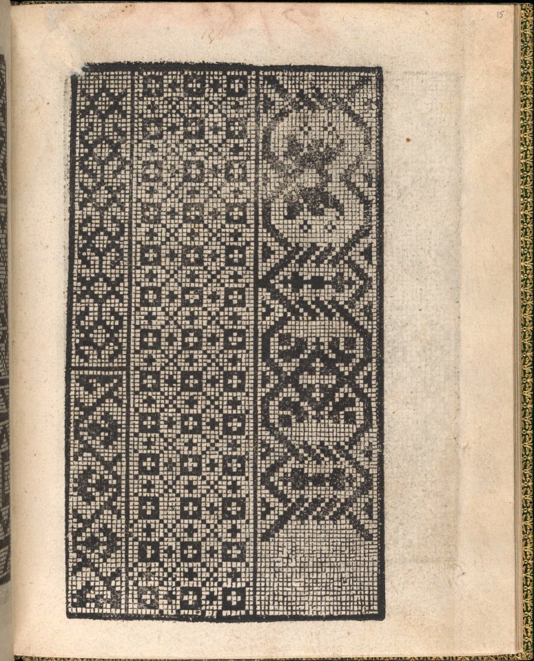 Ornamento delle belle & virtuose donne, page 8 (verso) MET DP360791