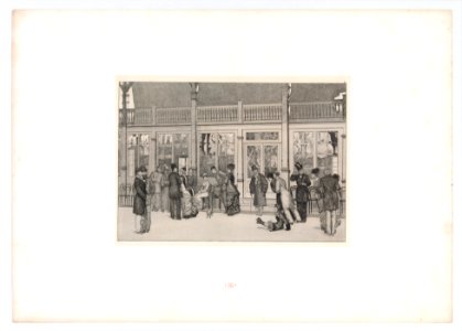 Ort (Place) from Ein Handschuh (A Glove). Cyclus von zehn Compositionen radirt. Rad. Opus VI, Plate I. First edition MET DP334008