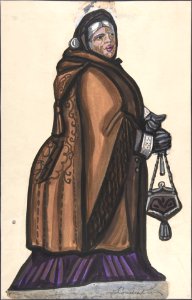Old Woman in a Brown Coat MET DP804831