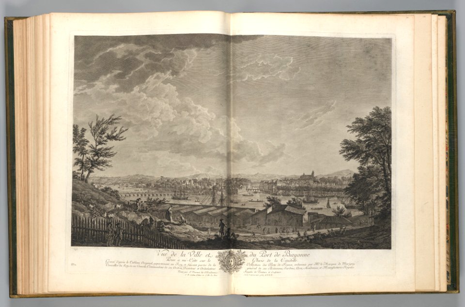 Oeuvres de Joseph Vernet...representant divers ports de mer en France et d'Italie MET DP322573