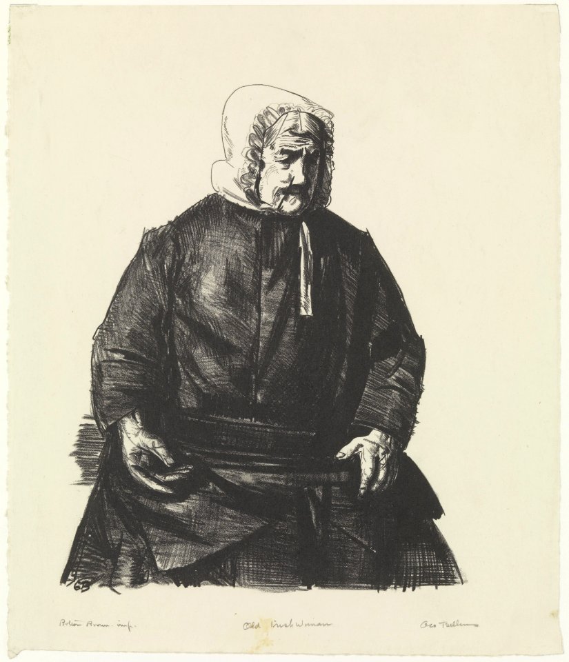 Old Irish Woman MET DP236285