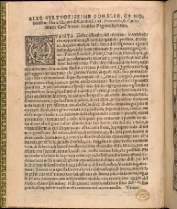 Ornamento delle belle & virtuose donne, title page (verso) MET DP360765