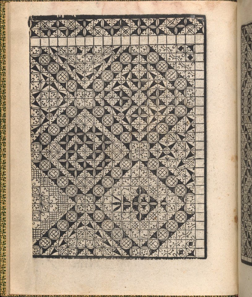 Ornamento delle belle & virtuose donne, page 6 (recto) MET DP360782