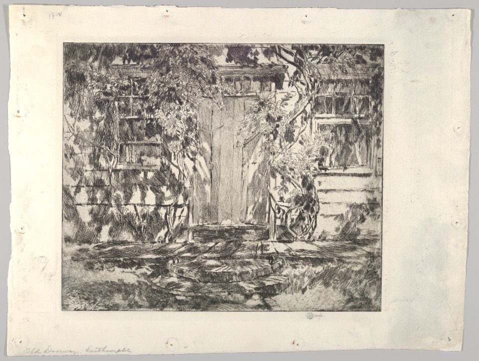 Old Doorway, East Hampton (Nathaniel Dominy House) MET DP836223