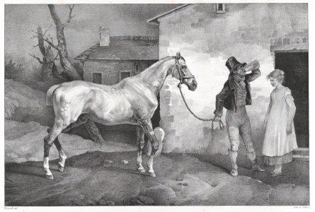 Old Horse at an Inn Door MET DP875691