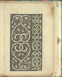 Opera Nova Universali intitulata Corona di racammi, page 19 (recto) MET DP348848
