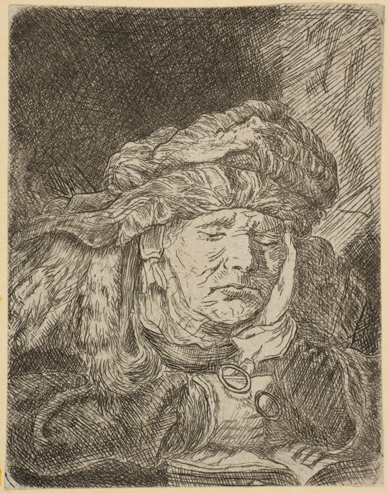 Old Woman Sleeping (copy) MET DP814508
