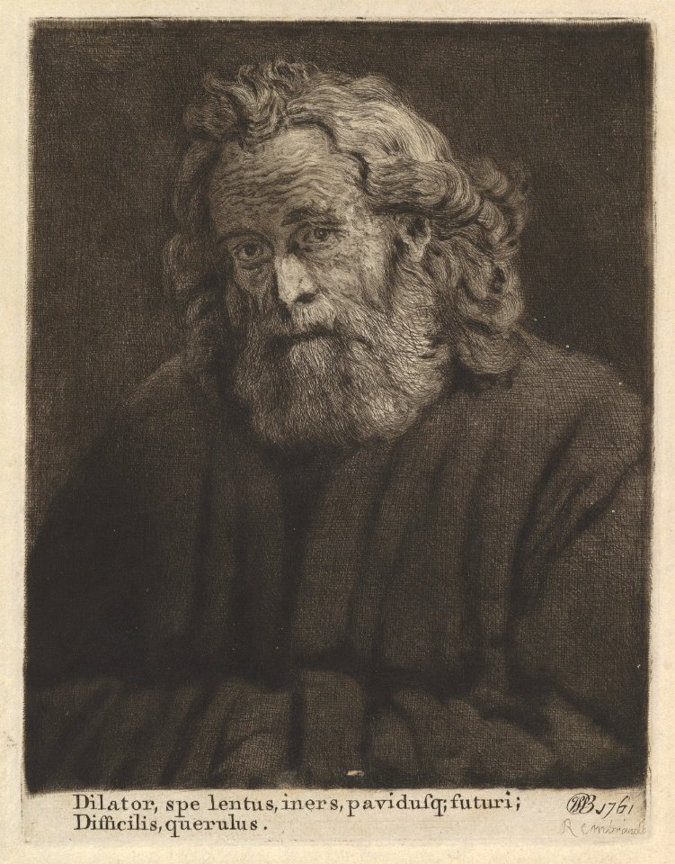 Old Man With a Long Beard MET DP830218