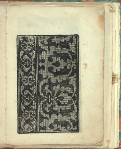 Opera Nova Universali intitulata Corona di racammi, page 22 (recto) MET DP348851