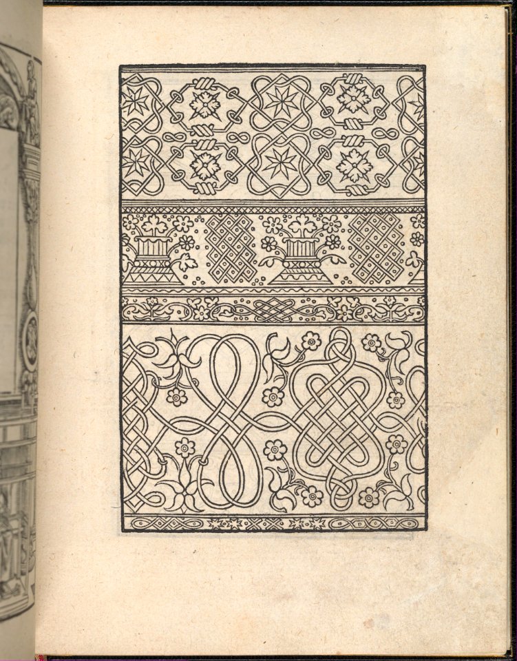 Page from Ein new kunstlich Modelbuch...(Page 2r) MET DP357021