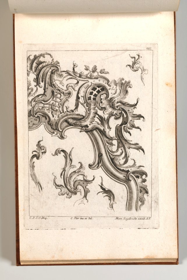 Page from Album of Ornament Prints from the Fund of Martin Engelbrecht MET DP703608
