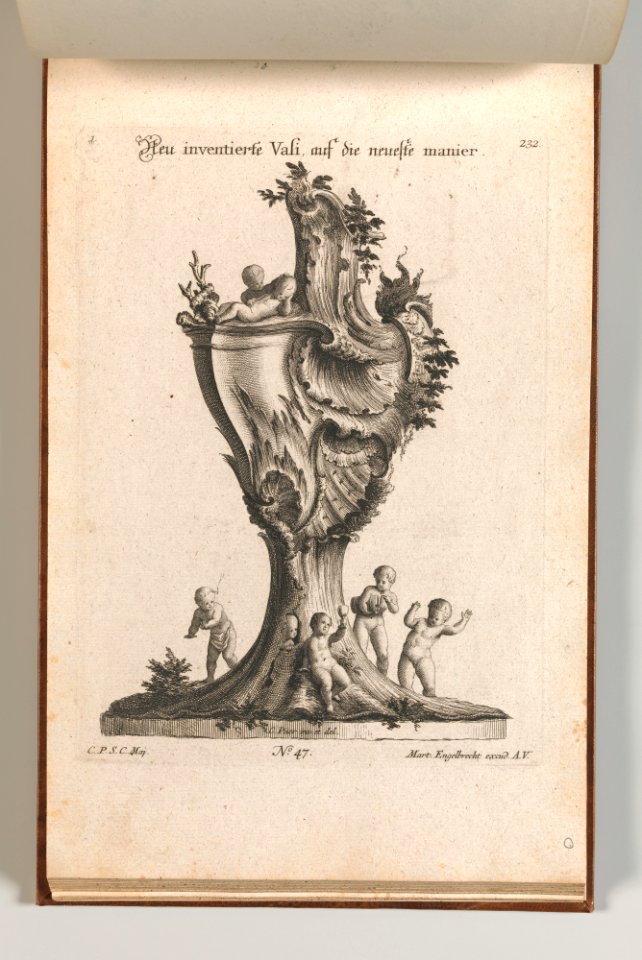 Page from Album of Ornament Prints from the Fund of Martin Engelbrecht MET DP703627