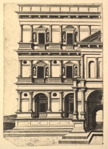 Partial View of a Building -Palatium Claudie- from the series 'Ruinarum variarum fabricarum delineationes pictoribus caeterisque id genus artificibus multum utiles' MET DP823084