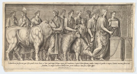 Pagan Sacrifice, after an Antique Bas Relief MET DP874191