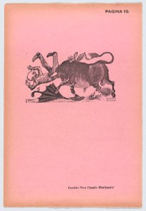 Page 10- Don Chepito being gored by a bull, from '36 Grabados' (Mexico, 1943) MET DP872832