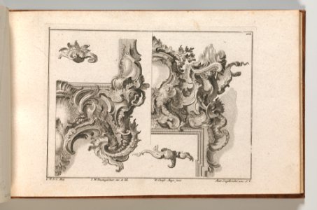 Page from Album of Ornament Prints from the Fund of Martin Engelbrecht MET DP703598
