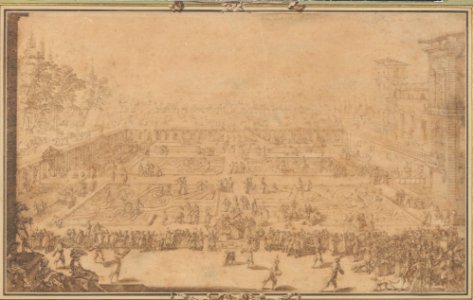 Parterre du Palais de Nancy - The Garden Palace of Nancy MET DP211594