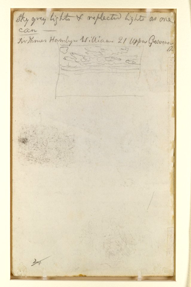 Page from a Sketchbook MET DP114138