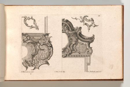Page from Album of Ornament Prints from the Fund of Martin Engelbrecht MET DP703592