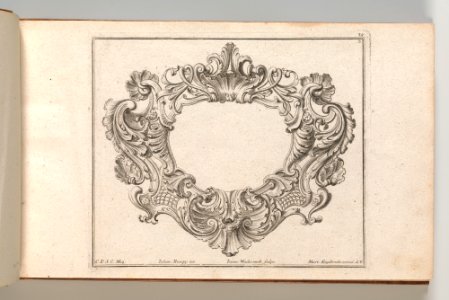 Page from Album of Ornament Prints from the Fund of Martin Engelbrecht MET DP703567