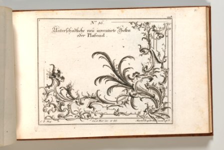 Page from Album of Ornament Prints from the Fund of Martin Engelbrecht MET DP703619