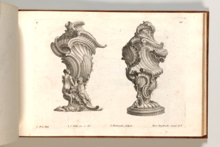 Page from Album of Ornament Prints from the Fund of Martin Engelbrecht MET DP703626