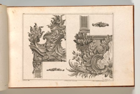Page from Album of Ornament Prints from the Fund of Martin Engelbrecht MET DP703586