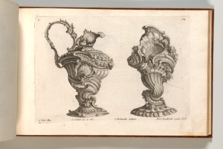 Page from Album of Ornament Prints from the Fund of Martin Engelbrecht MET DP703624