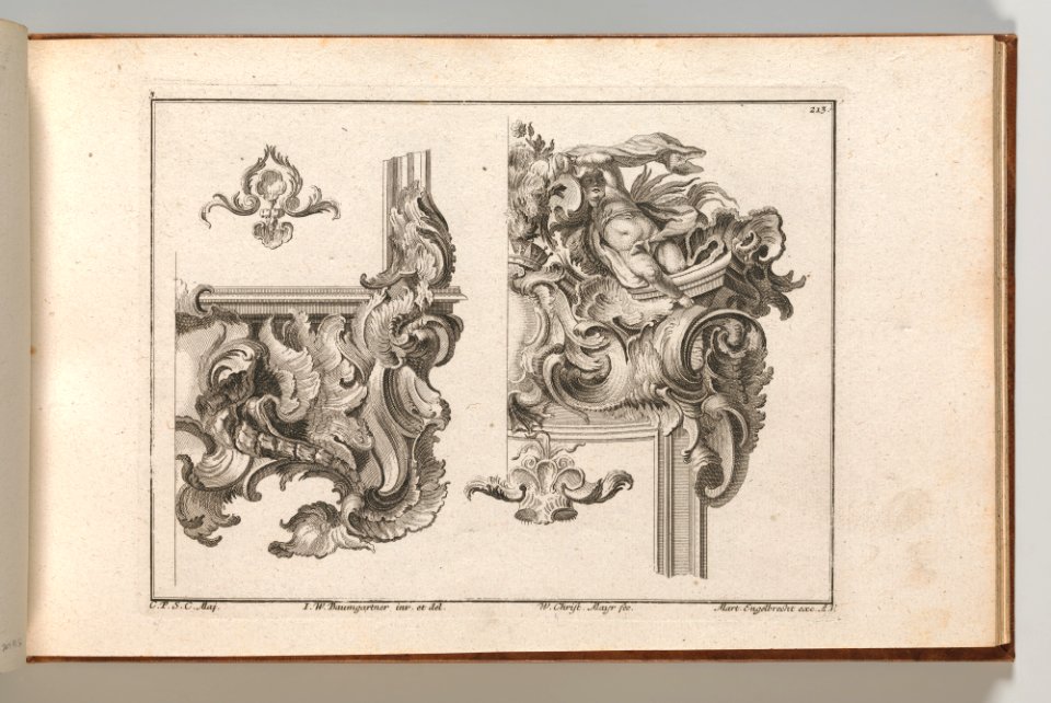 Page from Album of Ornament Prints from the Fund of Martin Engelbrecht MET DP703597