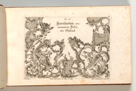 Page from Album of Ornament Prints from the Fund of Martin Engelbrecht MET DP703571