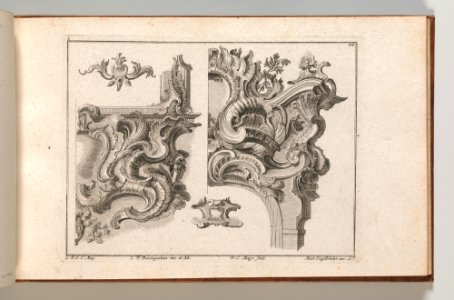 Page from Album of Ornament Prints from the Fund of Martin Engelbrecht MET DP703596