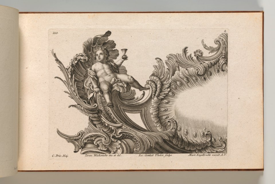 Page from Album of Ornament Prints from the Fund of Martin Engelbrecht MET DP703582