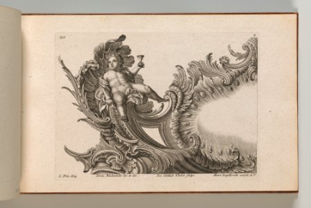 Page from Album of Ornament Prints from the Fund of Martin Engelbrecht MET DP703582