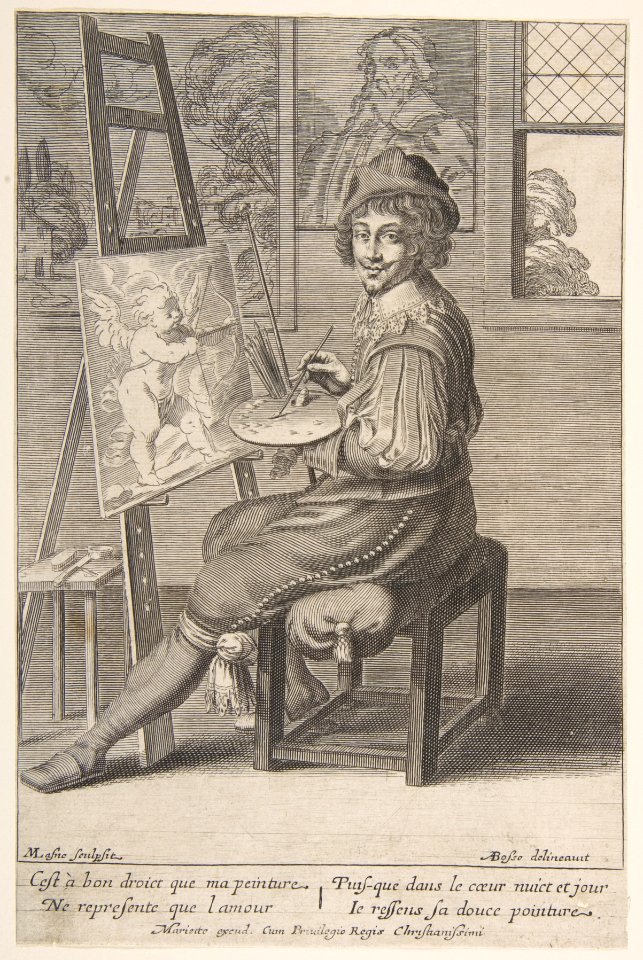 Painter at an Easel MET DP818282