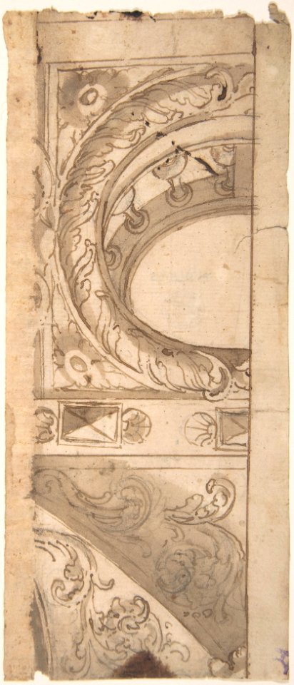 Partial Design for a Ceiling with Oculus MET DP802659