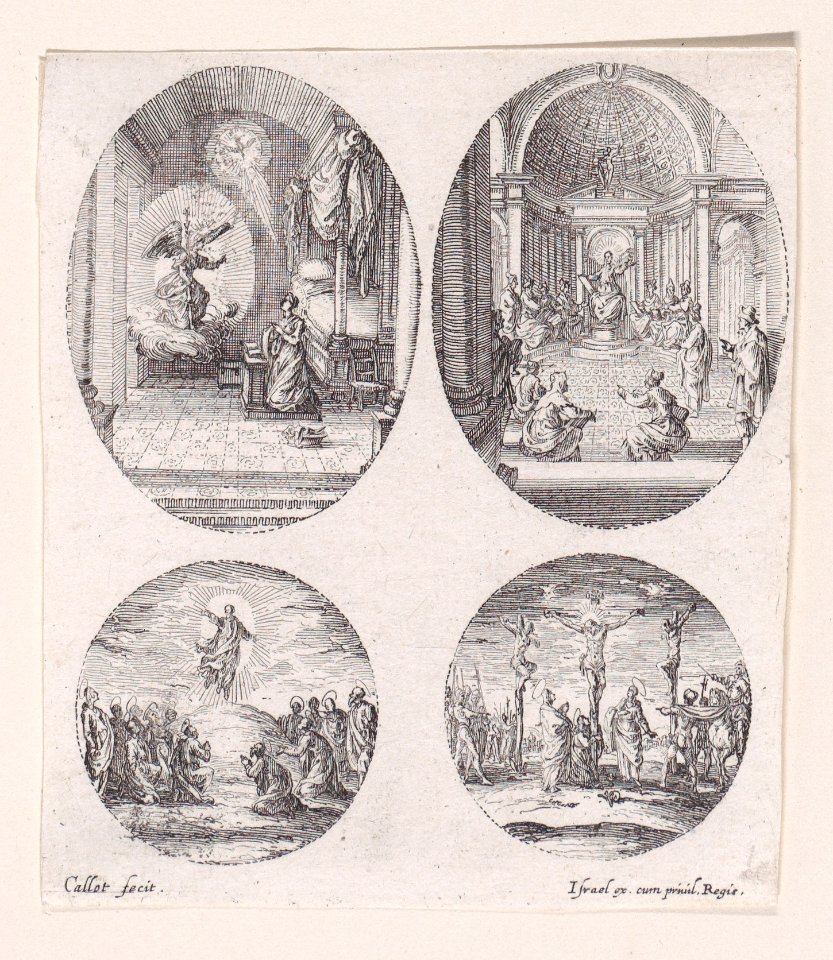 Plate Containing Three Oval Medallions Met DP890735