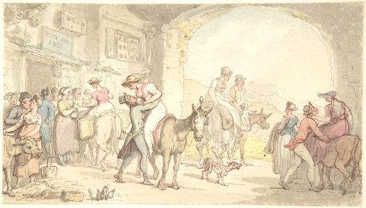 Pleasure of a Poste aux Anes, from Sentimental Travels MET DP804922