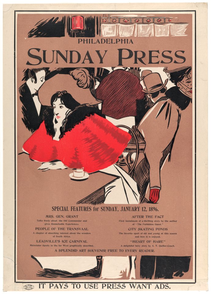 Philadelphia Sunday Press- January 12th MET DP865099