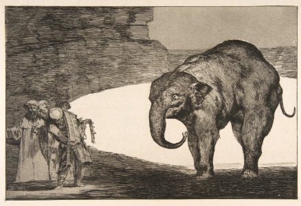 Plate C from the 'Disparates'- Animal Folly MET DP817485