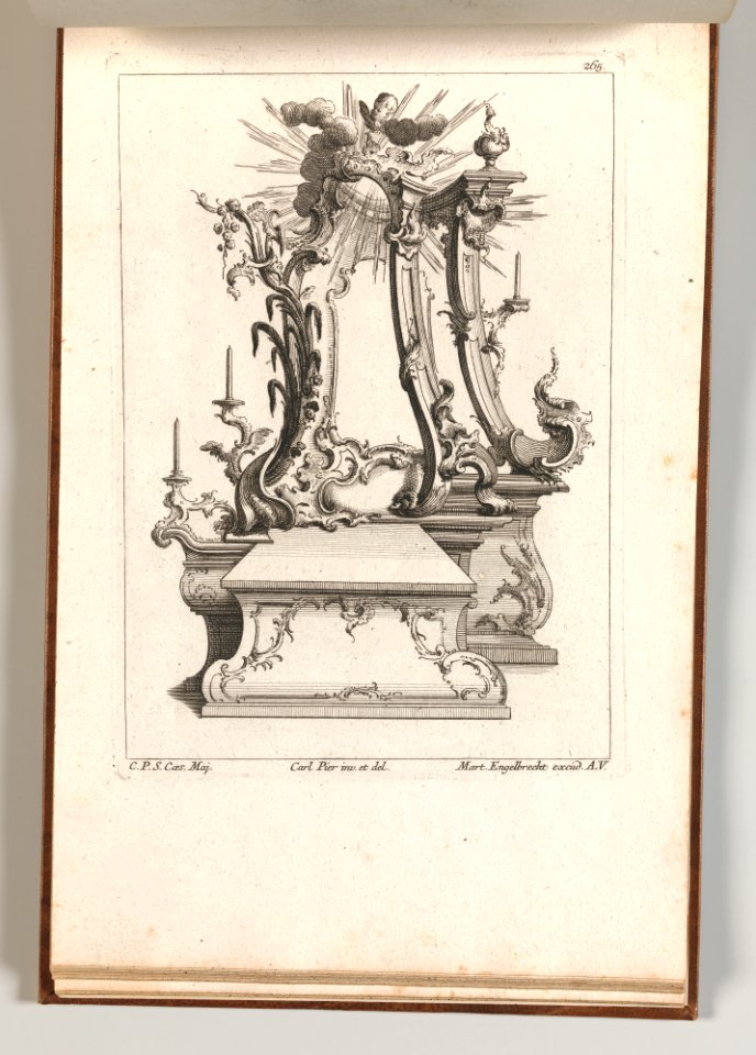 Page from Album of Ornament Prints from the Fund of Martin Engelbrecht MET DP703654