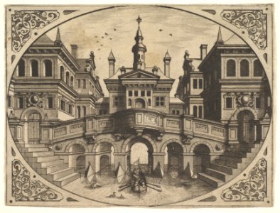 Plate from "Scenographiae..." MET DP828116