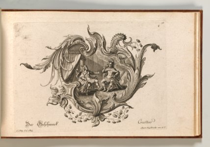 Page from Album of Ornament Prints from the Fund of Martin Engelbrecht MET DP703660