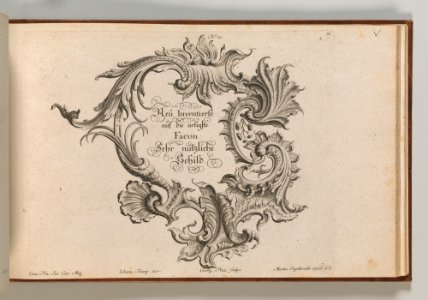 Page from Album of Ornament Prints from the Fund of Martin Engelbrecht MET DP703657
