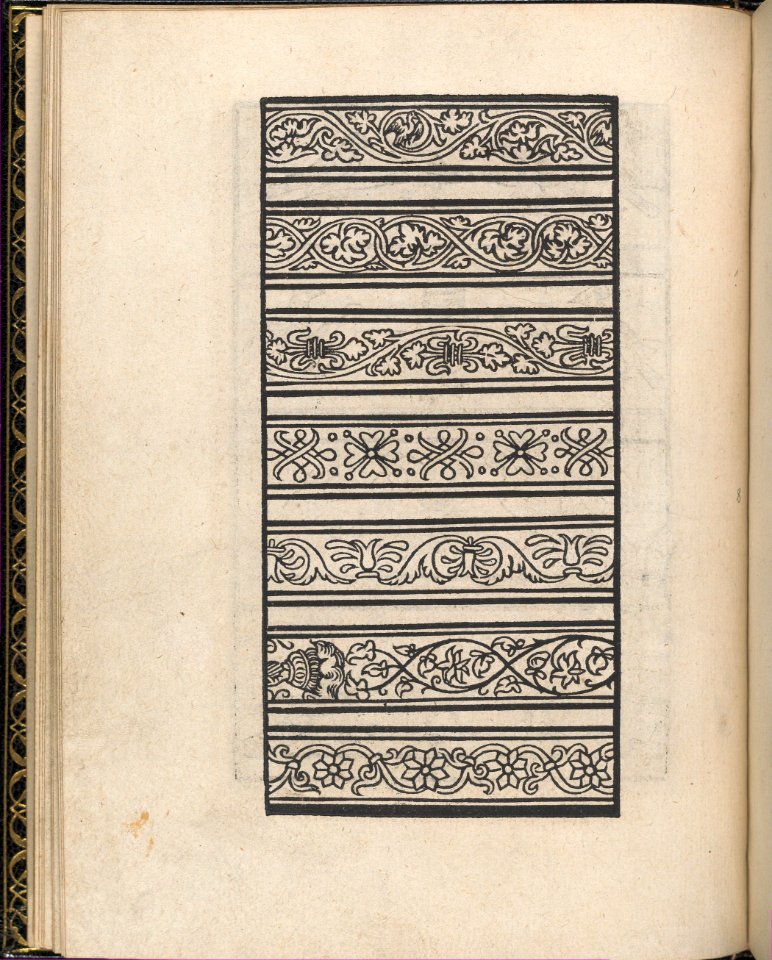 Page from Ein new kunstlich Modelbuch...(Page 8v) MET DP357035