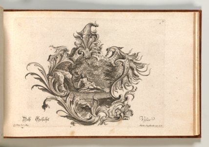 Page from Album of Ornament Prints from the Fund of Martin Engelbrecht MET DP703658