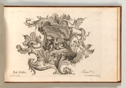 Page from Album of Ornament Prints from the Fund of Martin Engelbrecht MET DP703662