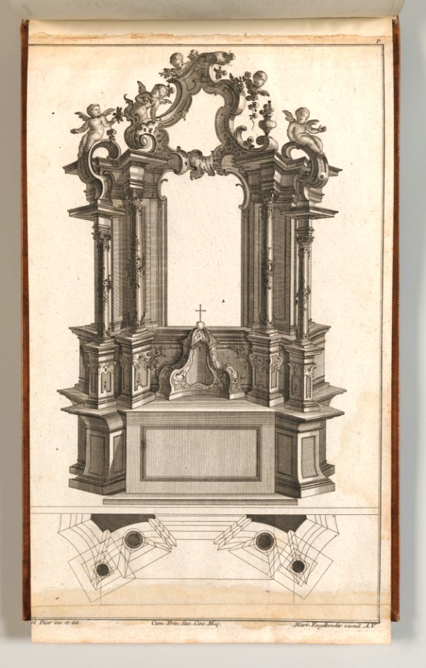 Page from Album of Ornament Prints from the Fund of Martin Engelbrecht MET DP703685