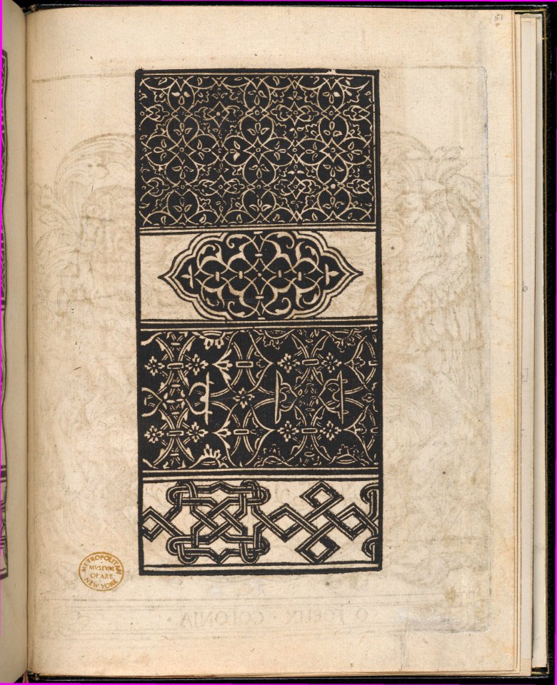 Page from Ein new kunstlich Modelbuch...(Page 51r) MET DP357122